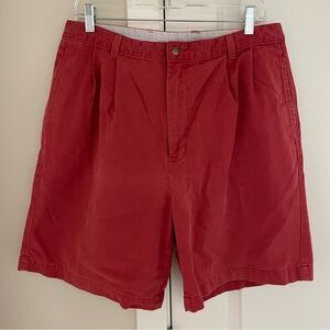 East Island '90s Vintage Men’s Shorts 100% Cotton, 7” Inseam, Pink Salmon Chino